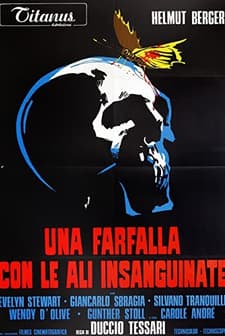 Una Farfalla Con Le Ali Insanguinate (1971) afişi
