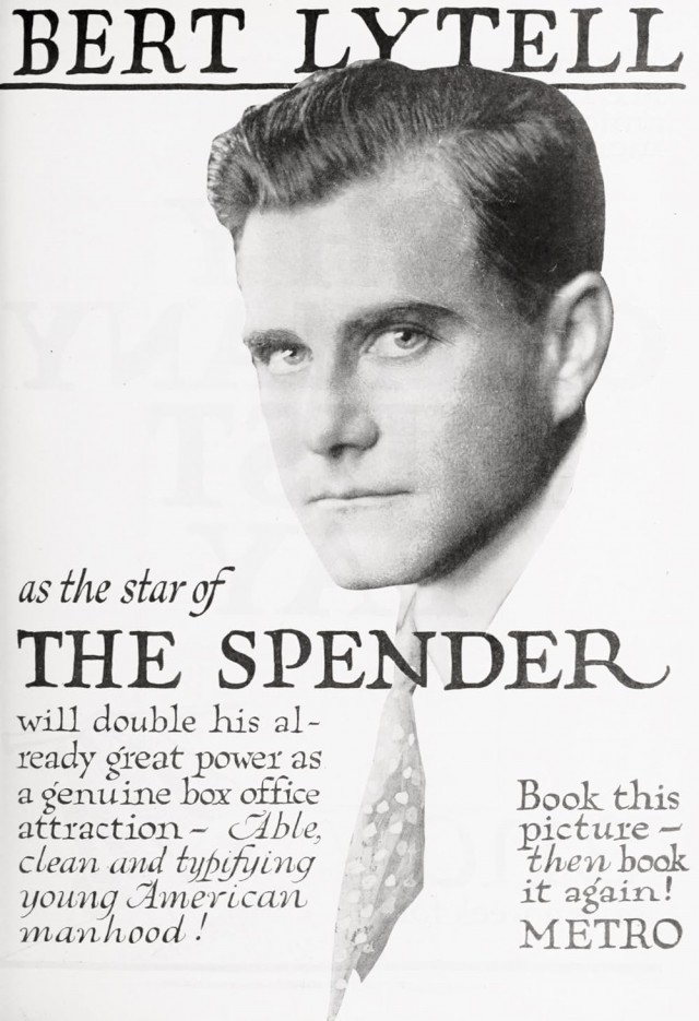 The Spender (1919) afişi