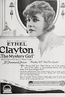 Gizemli Kız (1918) afişi