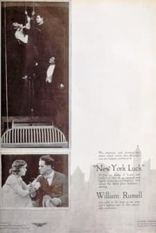 New York şansı (1917) afişi