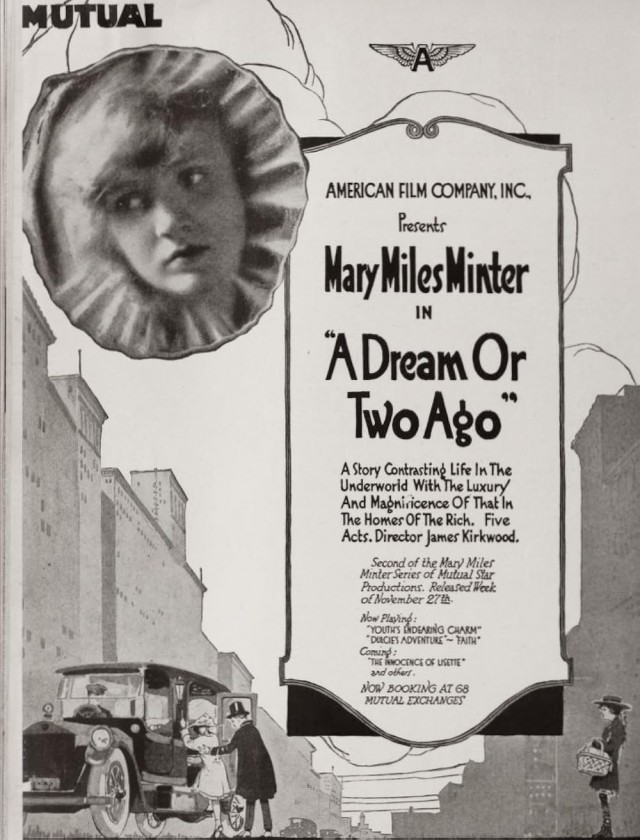 2 Yıl önceki Rüya (1916) afişi