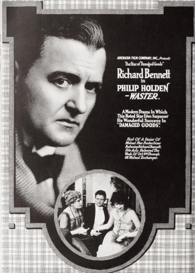 Philip Holden - Waster (1916) afişi