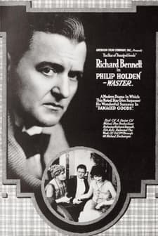 Philip Holden - Waster (1916) afişi