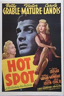 I Wake Up Screaming (1941) afişi