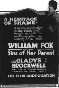 Sins Of Her Parent (1916) afişi