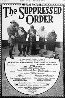 The Suppressed Order (1916) afişi