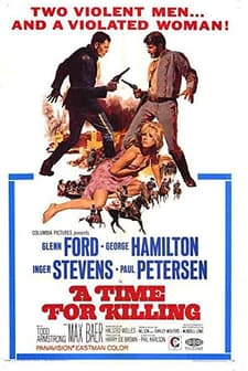 A Time For Killing (1967) afişi