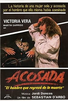 Acosada (1985) afişi