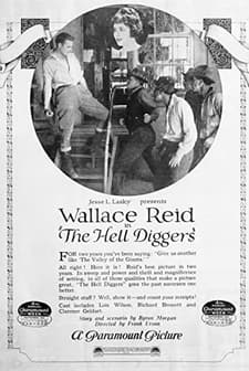 The Hell Diggers (1921) afişi