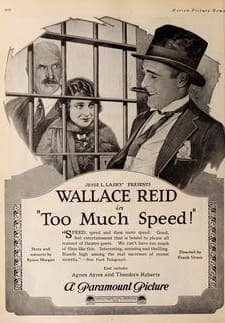 Too Much Speed (1921) afişi