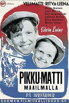 Pikku-matti Maailmalla (1947) afişi