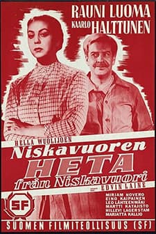 Niskavuoren Heta (1952) afişi