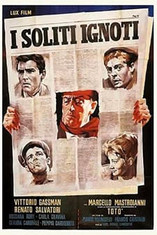 The Big Deal On Madonna Street (1958) afişi