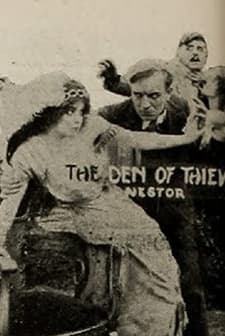 The Den Of Thieves (1914) afişi