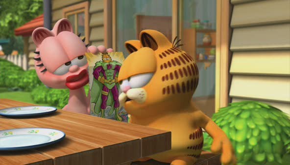 Garfield Süper Kahraman Fotoğrafı