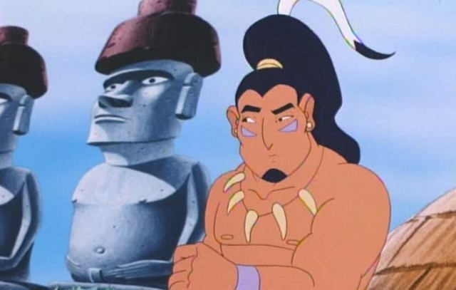 Ogú Y Mampato En Rapa Nui fotoğrafı