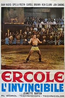 Ercole L'invincibile (1964) afişi