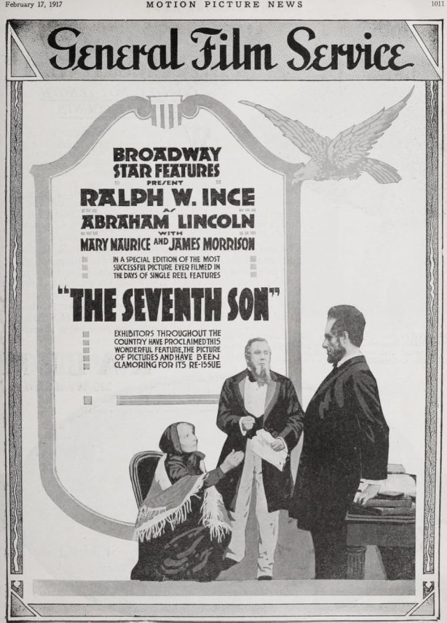 The Seventh Son (1912) afişi
