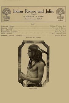 Indian Romeo And Juliet (1912) afişi