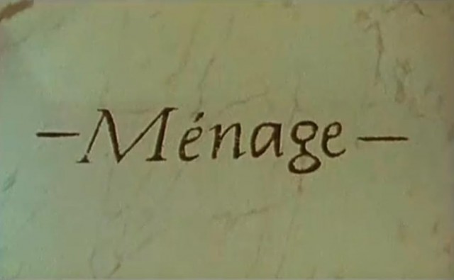 Ménage (1992) afişi