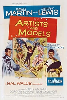Artistler ve Modeller (1955) afişi