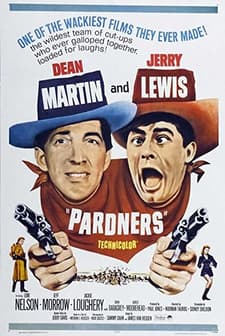 Pardners (1956) afişi