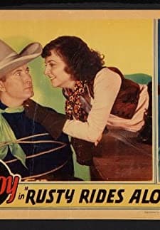 Rusty Rides Alone (1933) afişi
