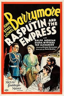 Rasputin And The Empress (1932) afişi