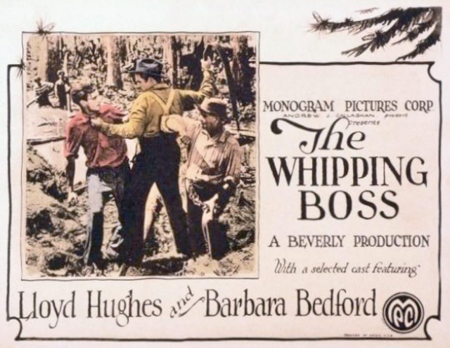 The Whipping Boss (1924) afişi