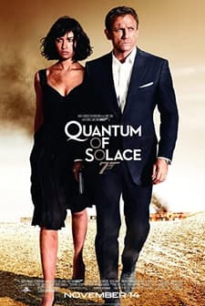 Quantum of Solace (2008) afişi