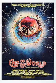 End of the World (1977) afişi