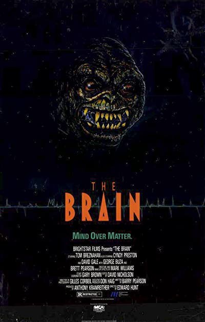 The Brain (1988) afişi