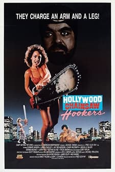 Hollywood Chainsaw Hookers (1988) afişi
