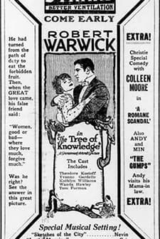 The Tree Of Knowledge (1920) afişi