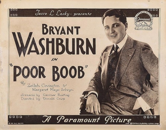 Fakir Bob (1919) afişi