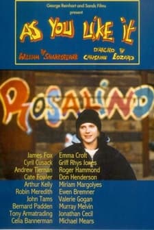 As You Like It (1992) afişi