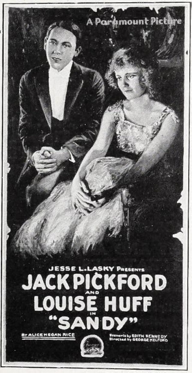 Sandy (1918) afişi
