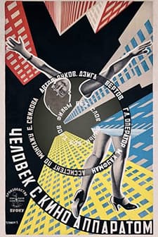 Kameralı Adam (1929) afişi