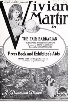 The Fair Barbarian (1917) afişi