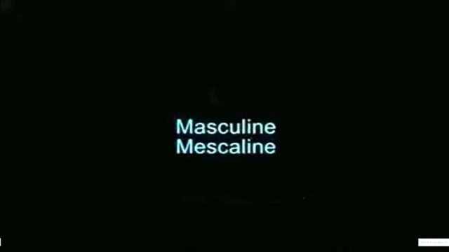 Masculine Mescaline (1996) afişi