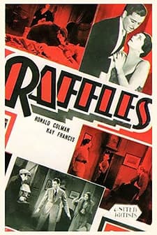 Raffles (1930) afişi