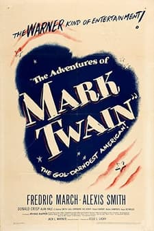 The Adventures of Mark Twain (1944) afişi