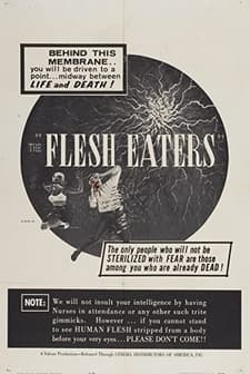 The Flesh Eaters (1964) afişi