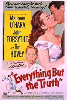 Everything But The Truth (1956) afişi