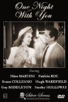 One Night With You (1948) afişi