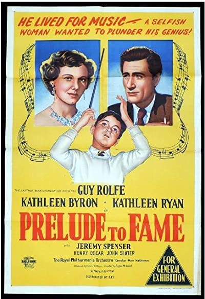 Prelude To Fame (1950) afişi
