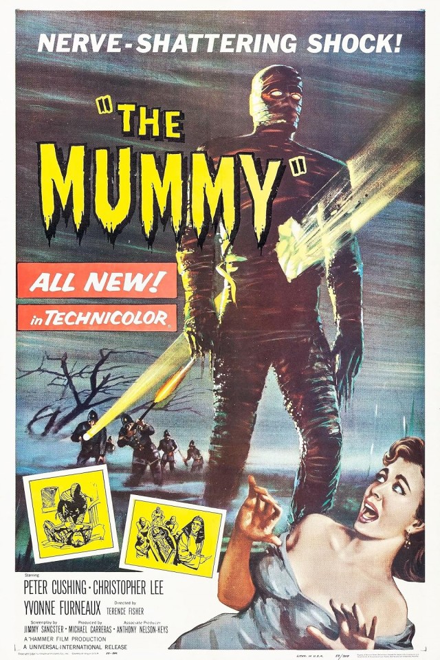 The Mummy (1959) afişi