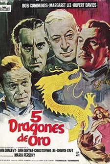 Five Golden Dragons (1967) afişi