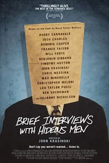 Brief Interviews With Hideous Men (2009) afişi