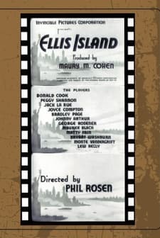 Ellis ısland (1936) afişi